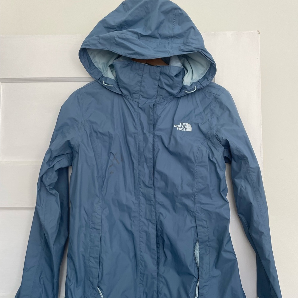 The North Face Slate Blue Hooded Jacket